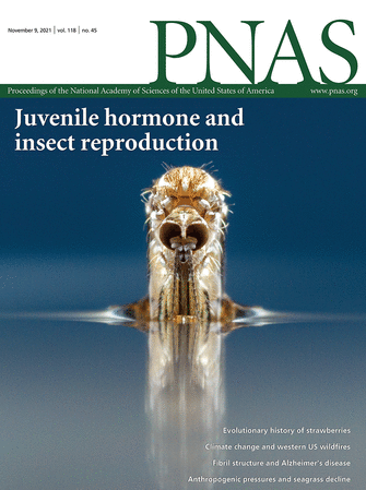 The cover image for PNAS Vol.118; No.45